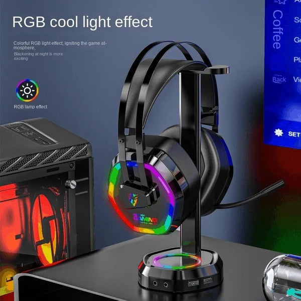 Wired RGB Gaming Headphone Black with Mic