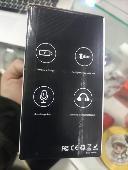 LED Wireless Speaker with Mic & Colorful Lights Pink