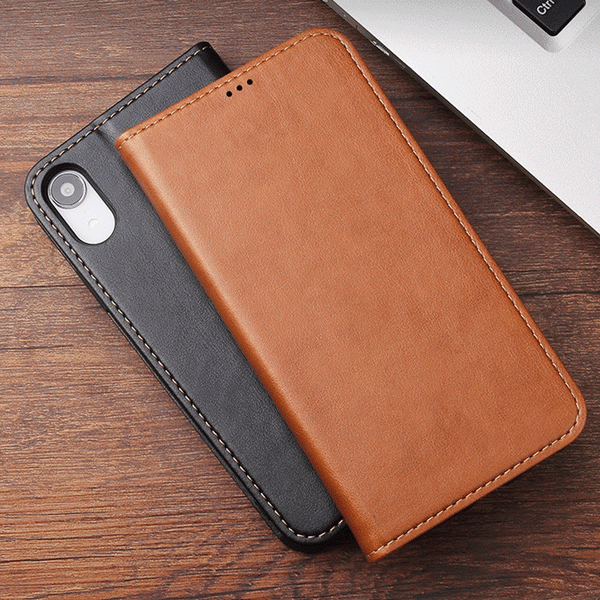 Mobile Phone Leather Case Flip Protective Case